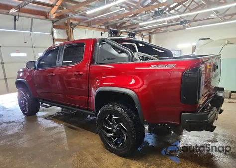 2021 Chevrolet Colorado Zr2 from USA, damaged, VIN 1GCGTEEN4M1293649